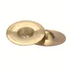 Venta al por mayor de fábrica pala de cobre platillos de cobre platillos de cobre platillos de cobre pequeños tocar instrumentos musicales platillos de cobre un par