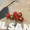 Botones de Resina de Colores con Forma de Flor, Botones Étnicos Estilo Chino Hanfu, Traje Tang, Cheongsam, Accesorios para Ropa
