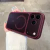Funda magnética para teléfono con tacto de piel esmerilada para iPhone 18 Pro Max Apple 17 Cobertura total Protección contra caídas Cubierta 15