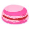 Acessórios de Joia DIY de Desenho Animado Rosa Transfronteiriço Borracha Macia de PVC Patch Para Capa de Celular Acessório de Cabelo Pequena Decoração Plana