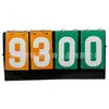Placar de Futebol Basquete Placar de Quatro Dígitos Cartão de Pontuação Flip Tênis de Mesa Placar Multifuncional de Quatro Dígitos