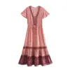 Ins Europa América 2026 Nova Moda Temperamento Amazon Roupas Femininas Atacado Emagrecedor Posicionamento Vestido