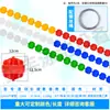 Línea de Carril para Piscina Línea de Agua Divisor de Competición Boya Flotador 6cm Línea de Carril Espiral 12cm Forma Hexagonal