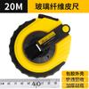 Cinta métrica de acero recubierta de nylon portátil grande 50 metros cinta impermeable 20 metros 30 metros 100 metros cinta de fibra Cinta