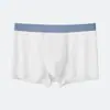 Roupa Íntima Masculina Antibacteriana 7A Tamanho Grande Respirável Secagem Rápida Boxer Briefs Fabricante Atacado Verão Fresco Roupa Íntima de Seda Gelada para Homens