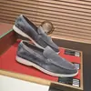Zapatos Loafers Originales Italianos LP Lovers para Hombre Estilo Nuevo 2024 Sin Cordones Planos Perezosos Zapatos de Hombre Slip on Si