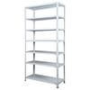 Estantería Ancha de 35 Pulgadas, Estante de Piso para Balcón Cocina Zapatero, Estante de Exhibición para Supermercado, Estante de Almacenamiento para Almacén, Acero Angular Engrosado