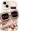 Hot-selling acrílico preguiçoso óculos de sol suporte giz de cera pequeno novo telefone móvel shell óculos de sol suporte óculos de sol peça acessórios Novo
