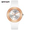 SANDA SANDA 3119 Reloj de Moda para Mujer Sencillo Correa Pequeña Reloj de Cuarzo Reloj para Estudiante Adolescente