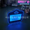 Letrero de mano luminoso feliz cumpleaños Pantalla LED Letrero de valla Letrero de letra Bar KTV Atrezzo de ambiente Personalización