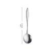 Cuchillo y Tenedor para Tripas de Pescado de Acero Inoxidable, Cuchillo y Tenedor para Bistec, Cuchara de Mesa, Cuchara y Tenedor de Postre de Hotel, Cuchara y Tenedor para Servir, Gama Completa de Vajilla Occidental