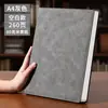 Piel para Cuaderno A4 Tacto Piel Cuero Libro de Registro para Reuniones de Oficina de Alto Valor Bloc de Notas de Estudio Se Puede Imprimir Logo