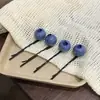 "Uma Amora" Simulação 3D Criativa Fruta Grampo de Cabelo Acessórios Presilhas Cabelo Rebelde Franja Clip Personalidade Excêntrica