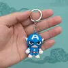 Llavero de Héroe Spider-Man 3D de Marvel Colgante de Muñeco 3D de Silicona Colgante para Equipaje Fuente de Muestreo Fábrica Mayorista
