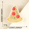 Fabricante Coreano de Waappe Em Estoque Patches de Bordado de Comida de Desenho Animado Acessórios de Roupa DIY Patches Decorativos Termocolantes Patches de Tecido