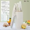Juego de Cuchillos Personalizado de Fábrica Cocina Acero Inoxidable Filoso y Duradero Cuchillo para Rebanar Cuchillo para Frutas Soporte para Cuchillos Juego de Cinco Piezas