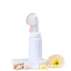 Garrafa Dosadora Cosmética Plástica para Animais 50-100ml Limpador Facial Escova Macia Garrafa Espumadora de Mousse Garrafa Espumadora com Bomba
