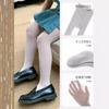 25 Leggings Finos de Verão para Meninas, Meias-Calças Lisas de Algodão Penteado para Bebê, Meias Inteiras Respiráveis de Malha para Crianças