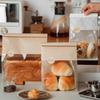 Saco de Embalagem para Pão de Forma, Saco a Vácuo Auto-Selante para Biscoitos, Saco de Embalagem Alimentícia, Papel Kraft Grau Alimentício 450g