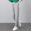 Calça Wei Feminina 2024 Nova Roupa de Primavera Este Ano Popular Explosões Moda Calça Casual Pequena Primavera e Outono Finas Calças Esportivas