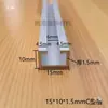 Ranura en forma de C, Riel guía para sensor, Ranura de montaje para interruptor fotoeléctrico, Ranura en forma de U de brida interior de aleación de aluminio, Ranura de aluminio para riel