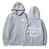 Amazon Cross-Border Outono e Inverno Masculino e Feminino Mesmo Estilo Moletom com Capuz Estampado Carta Casual Solto Top Jaqueta Novo Estilo