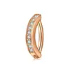 Estilo Nuevo Europeo y Americano Forma de Corazón Rosa Piercing de Ombligo Botón del Ombligo Múltiples Estilos Venta Caliente Acero Inoxidable Incrustado con Circonita Joyería para Piercing Joyería de Ombligo