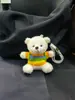 Muñeco de Peluche Pilot Bear con Colgante de Cámara Flash Fresco de Moda Regalo para Pareja Muñeco Creativo Llavero de Panda