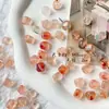 Cuentas Irregulares de Resina Estilo Coreano con Agujeros Rectos para Materiales de Bisutería Hecha a Mano DIY, Accesorios para Collares y Pulseras