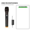 Microfone sem fio transfronteiriço um para dois guia de áudio externo ao vivo explosões de comércio exterior família KTV microfone para cantar