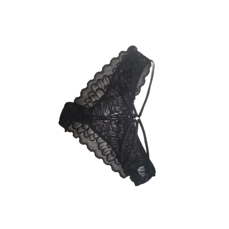 蕾丝透明情趣内裤