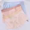 3 cuecas masculinas modal verão malha boxers sem costura respirável confortável boxers bottoming calças de ar condicionado
