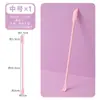 Cuchara Dosificadora Cosmética Espátula de Silicona Herramienta para Cremas a Base de Agua, Cuidado de la Piel, Base de Maquillaje, Cuchara Mini, Gadget para Ahorrar Producto en Botellas