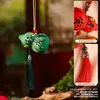 Sachet de Incienso con Forma de Calabaza del Festival del Bote del Dragón Producto Terminado, Bolsa Repelente de Mosquitos de Ajenjo, Kit de Materiales Hechos a Mano para DIY, Adorno Colgante Portátil Hanfu