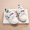 Zapatos para Niñas Zapatos Blancos Verano 2025 Nuevos Zapatillas Deportivas de Cuero Antideslizantes para Niños Estudiantes de Primaria Kuromi