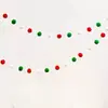 Banderines Navideños Transfronterizos, Guirnalda de Tela de Fieltro, Pared de Fondo Navideño, Decoraciones Navideñas para Fiestas de Jardín de Infancia