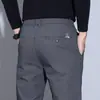 Nuevos Pantalones Casuales de Otoño para Hombre, Pierna Recta Holgada Estilo Coreano, Pantalones Ligeros de Negocios Elásticos para Hombre, Pantalones Largos Versátiles de Moda