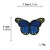 Bordado por Computadora Mariposa Colorida Transfronterizo Más Vendido Parches Mixtos de Mariposas para Chaquetas Abrigadoras Parches de Bordado Hechos a Mano para DIY