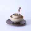 Louças Estilo Montanha, Pratos do Restaurante de Hot Pot Shanhuanyuan, Pratos Especiais de Yunnan-Guizhou-Sichuan, Pratos de Osso de Alta Estética, Tigelas de Arroz, Xícaras de Chá, Colheres