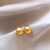 Brincos de Tassel de Pérola Estilo Francês com Pino de Prata 925 para Mulheres, Brincos de Botão com Temperamento de Luxo Leve, Novo Modelo 2026, Brincos de Alta Qualidade para Primavera e Verão