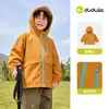 Nueva chaqueta de otoño para niño Dudu, impermeable para niños, ropa de exterior para niñas, elegante ropa de otoño para bebé