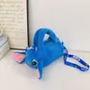Bolsa de Peluche Capibara Lindo Capibara Bolso de Mano para Hombro Cruzado Bolsa de Barril de Peluche de Dibujos Animados para Niños
