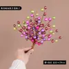 Navidad Estilo Nuevo Fortuna Rojo Fruta Cadena Ramas Flores Artificiales Atmósfera de Año Nuevo Cubo de Bendición Accesorios de Rama de Bayas Comercio Exterior Venta al por Mayor