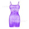 Sexy Lingerie Sexy Malha Sling Sling Transparente Oco Tight Mesh One-piece Open Sling Hip Saia w438