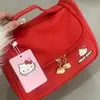 Nueva y linda bolsa de maquillaje con temática de gato para mujer, diseño elegante, portátil, gran capacidad, adecuada para viajes y se puede usar para guardar artículos de tocador y productos para el cuidado de la piel. Disponible al por mayor