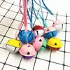 4CM dos colores campana color metal a juego campana pulsador-código de barrido para enviar pequeños regalos Colgante de Navidad al por mayor