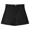 Shorts de verano de cintura alta, pantalones sexy tipo durazno que levantan el trasero, adelgazantes, ajustados, de alta elasticidad, hot pants negros, leggings ultracortos para usar sobre la ropa
