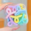 Caja de Pinzas de Agarre Pequeñas de Colores para Niña Flor Doble Cara Pinza Lateral Pinza para Flequillo Pinza Mini para Bebé Pinza de Princesa