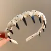 Diadema Hermosa de Corona Alta Floral para Mujer Estilo Nuevo 2026 Diadema para Uso Diario Exterior Pinza para el Cabello Sofisticada de Gama Alta Accesorios para el Cabello