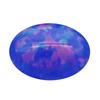 Huagang Pedra Preciosa Ovo Forma Base Plana Face Lisa Cor OPAL Sintético OPAL Oval OPAL Oval Pedra Crua FI03